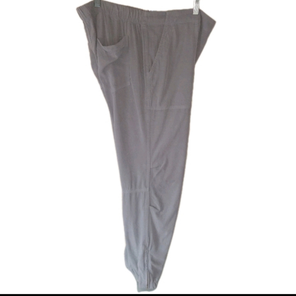 Sundays Gray Mustang,Tencel Rayon Blend Jogger Style Pants 2 12
